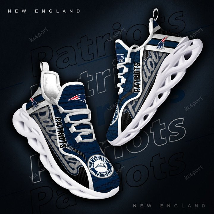 New England Patriots Yezy Running Sneakers