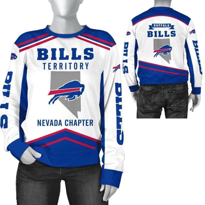 Buffalo Bills Territory Nevada Limited Edition Hoodie T-Shirt Sweatshirt Unisex Sizes