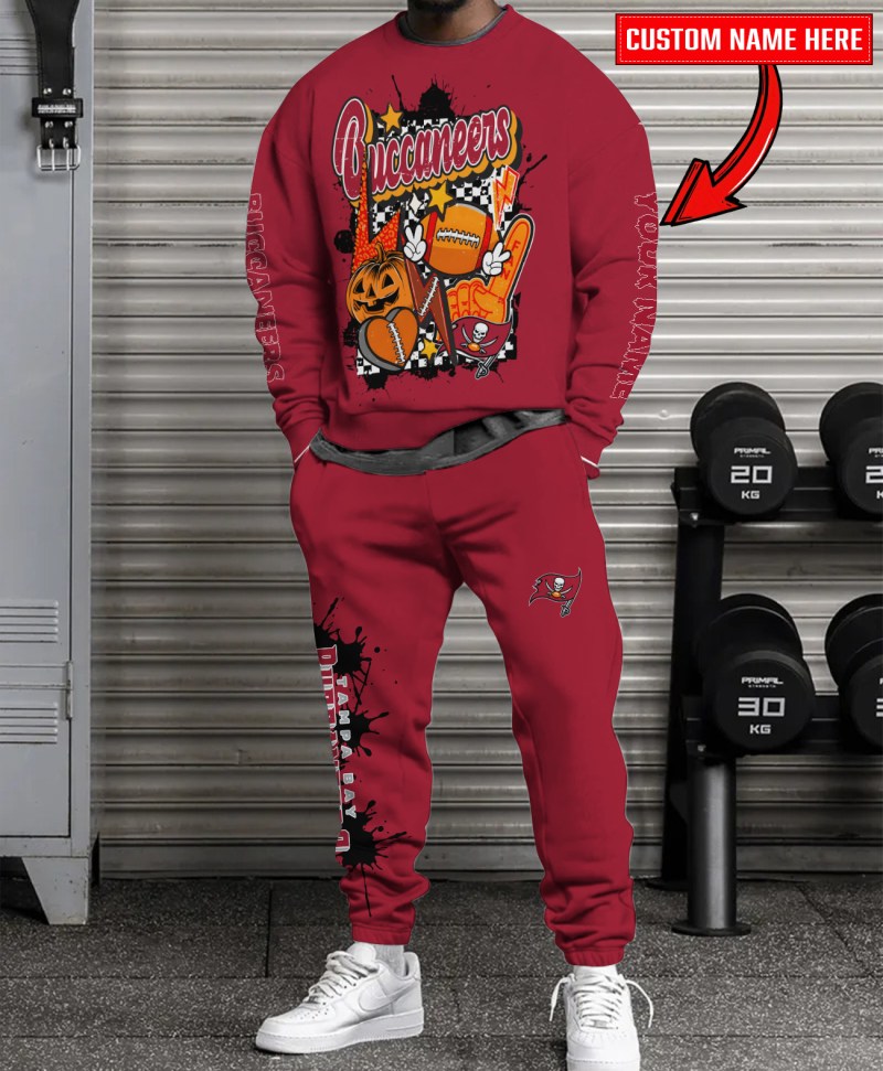 Tampa Bay Buccaneers Sweatshirt and Sweatpants Set