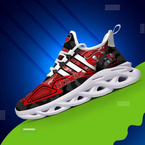 Tampa Bay Buccaneers Personalized Yeezy Running Sneakers