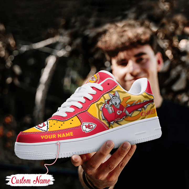 NFL Kansas City Chiefs Custom Air Force 1