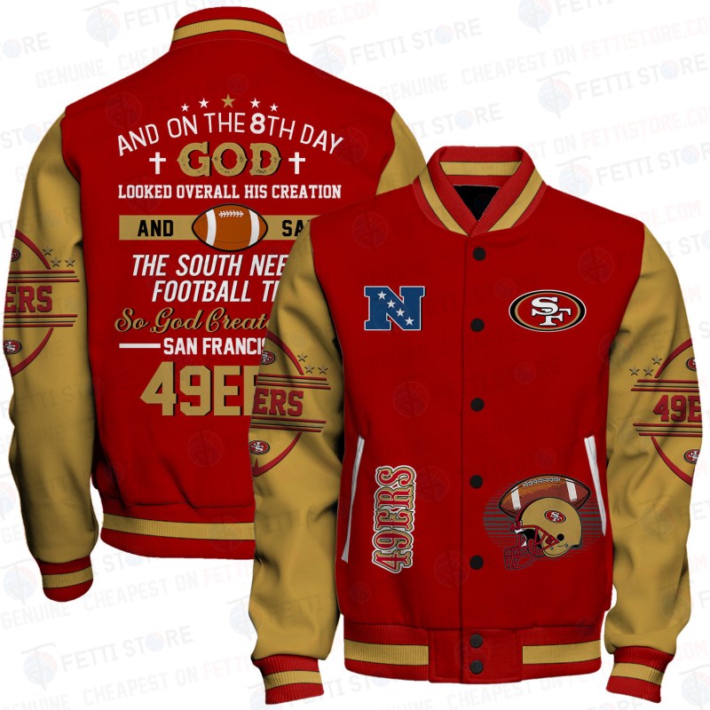 San Francisco 49ers Unisex Varsity Jacket