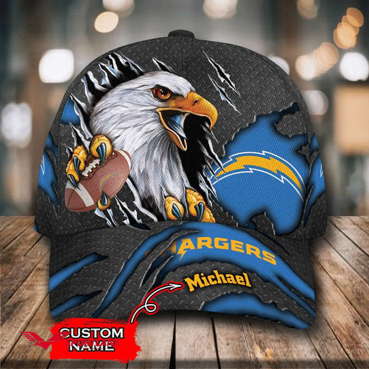 Los Angeles Chargers Personalized Classic Cap