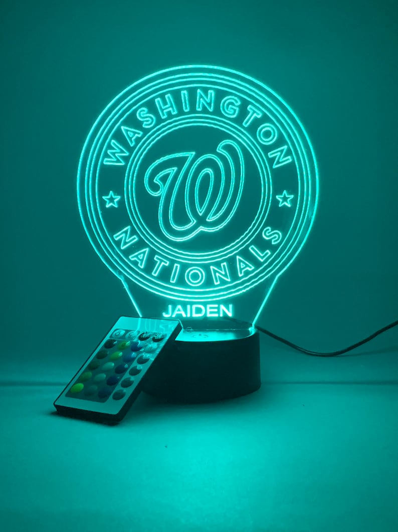 Football Fan Gift Washington Commanders Lamp