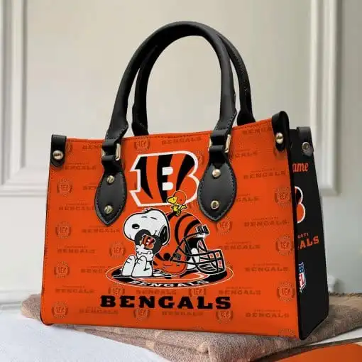 Luxury Cincinnati Bengals Hand Bag