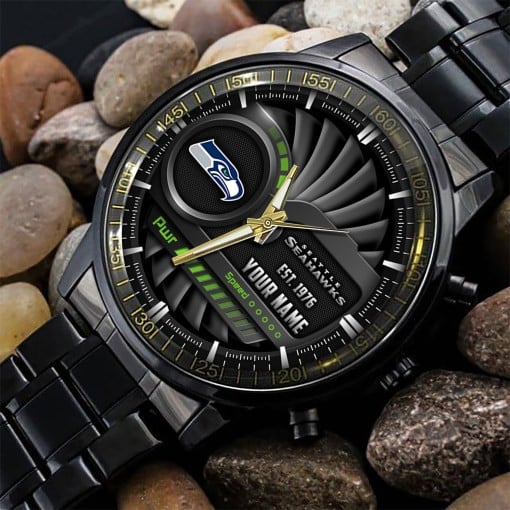 Luxury Sports Watch for Seahawks Fans