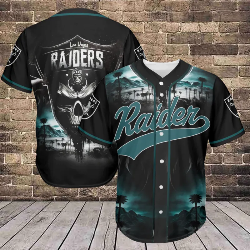 Las Vegas Raiders Baseball Jersey