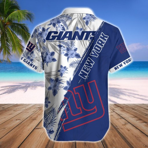 New York Giants Button Shirt Model