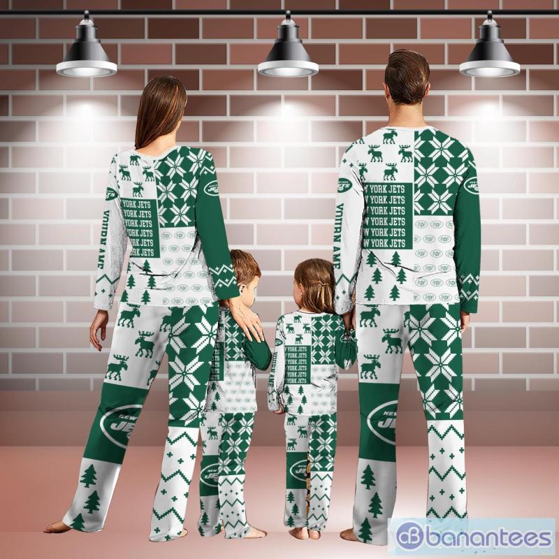 New York Jets Pajamas Set - Cozy Christmas Style