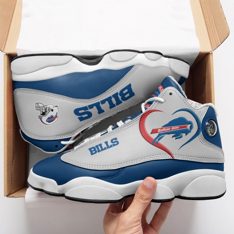 Buffalo Bills Limited Edition AJD13 Sneakers - Side View