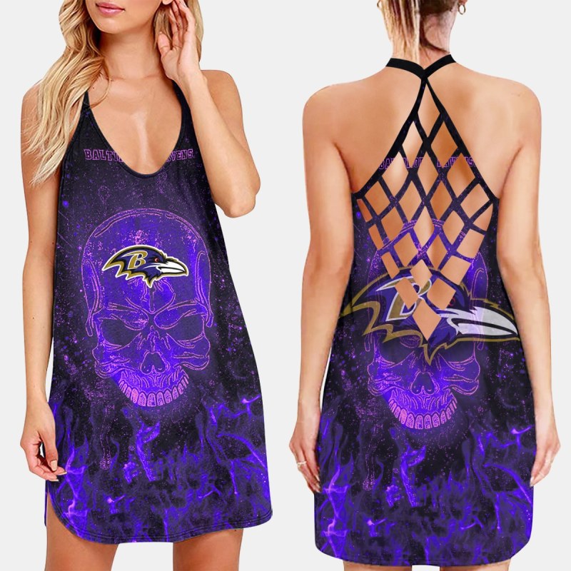 Baltimore Ravens Criss-Cross Dress