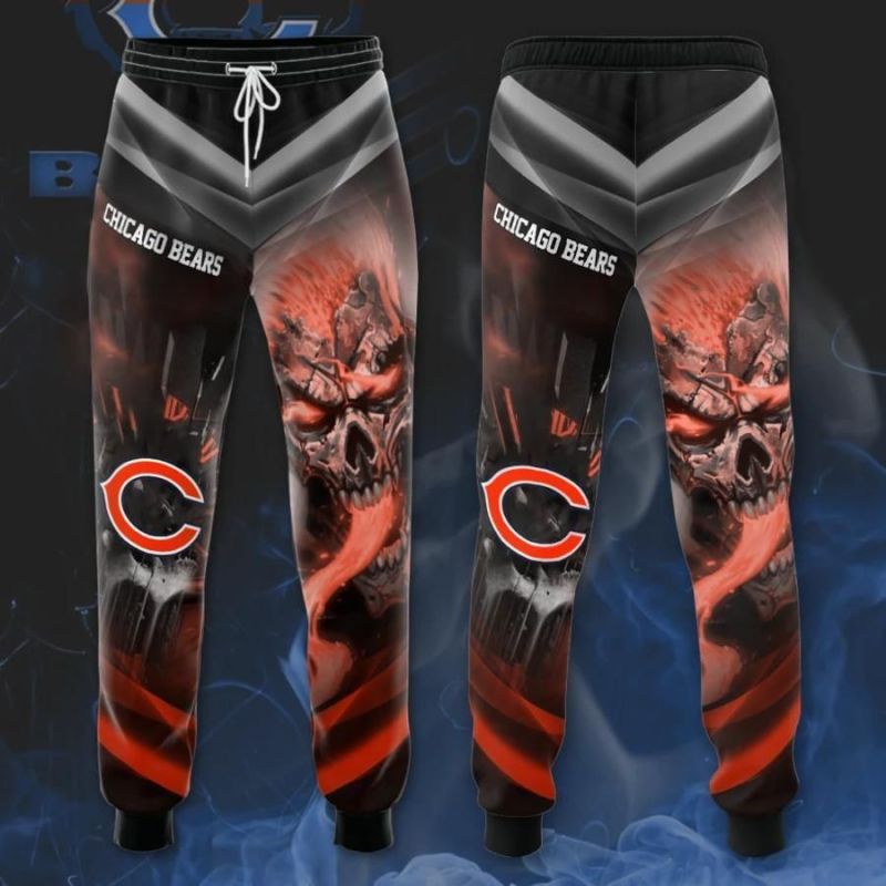 Chicago Bears 3D Printed Pocket Sweatpant
