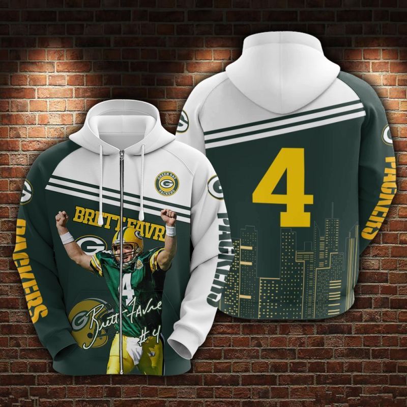 Brett Favre Green Bay Packers Limited Hoodie