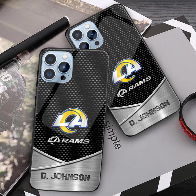 Los Angeles Rams Personalized Phone Case - Sports Fan Gear