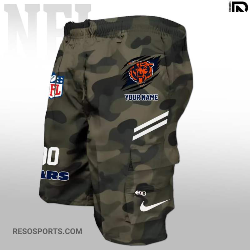Chicago Bears Multi-Pockets Men's Shorts - Image 4