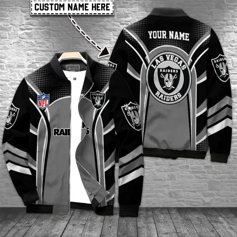 Las Vegas Raiders Bomber Jacket