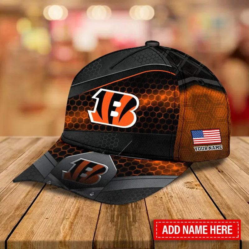 Cincinnati Bengals Personalized Classic Cap