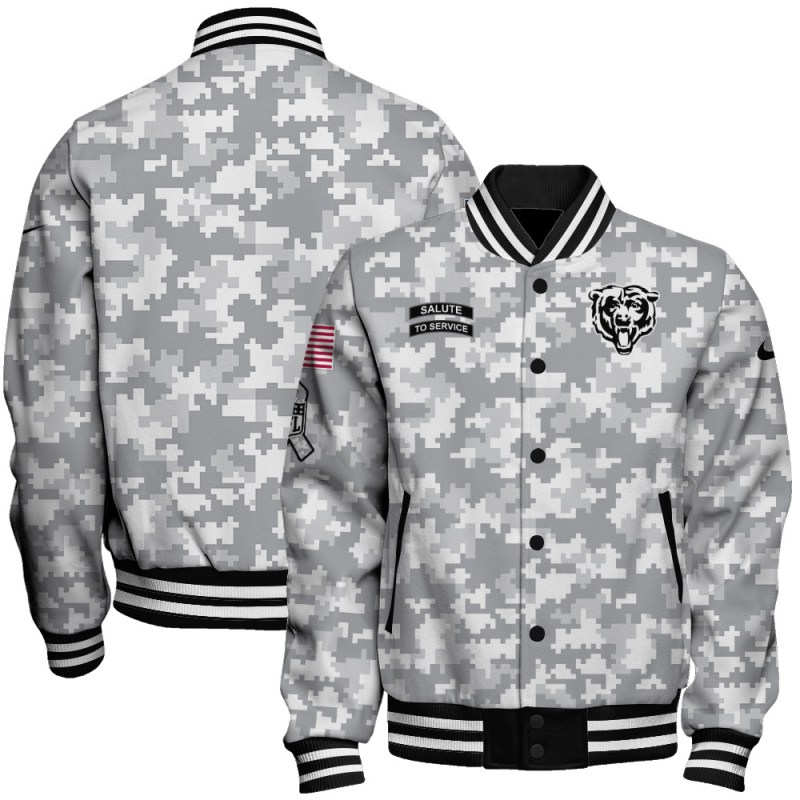 Chicago Bears Varsity Jacket Image 1