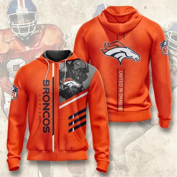Denver Broncos Hoodie 786