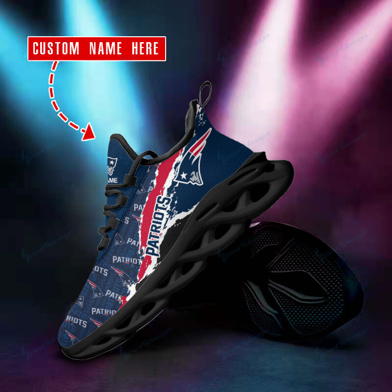 New England Patriots Personalized Sneakers