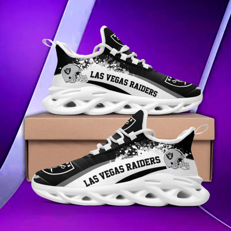 Las Vegas Raiders Yezy Running Sneakers