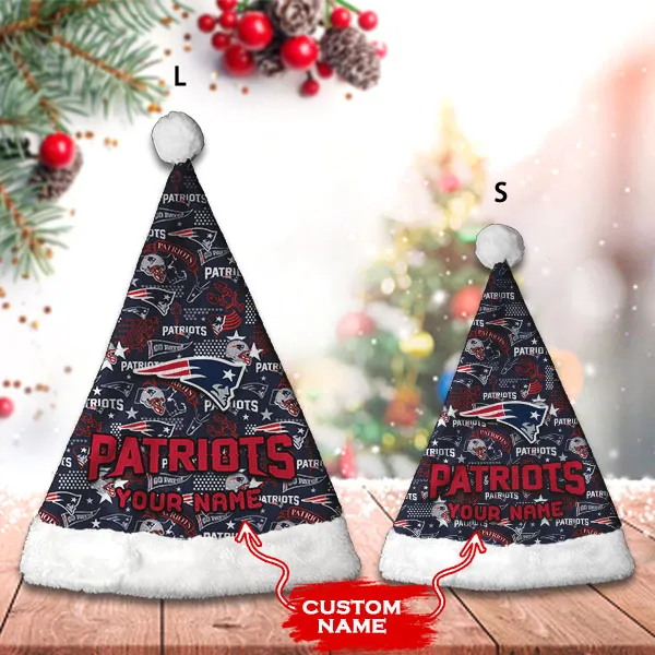 New England Patriots Santa Hat