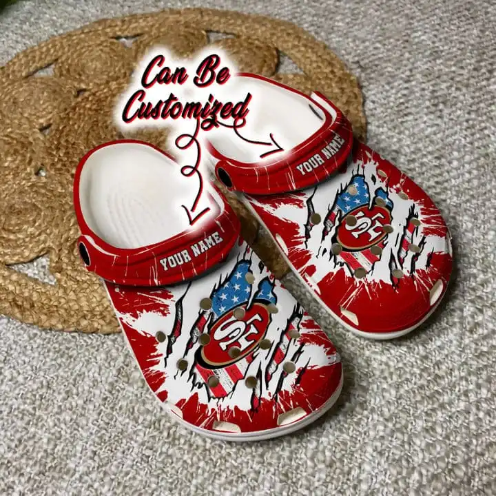 San Francisco 49ers Clogs