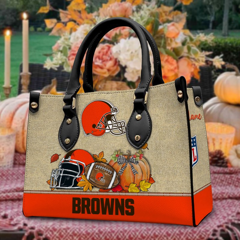 Cleveland Browns Hand Bag Mockup 2