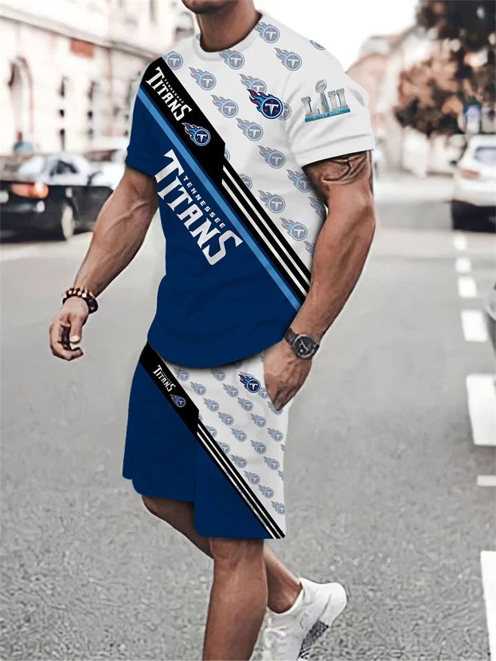 Tennessee Titans T-Shirt and Shorts
