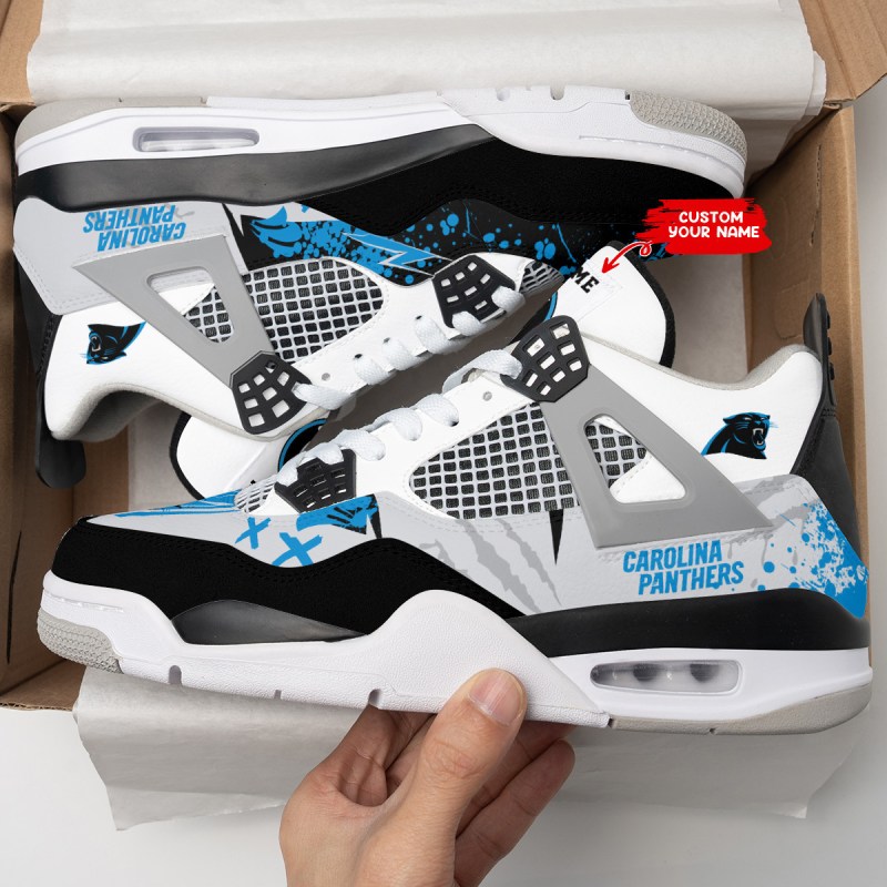 Carolina Panthers AJ4 Sneaker