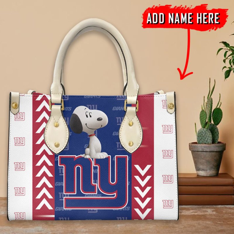 San Francisco 49ers Personalized Leather Hand Bag Image 3