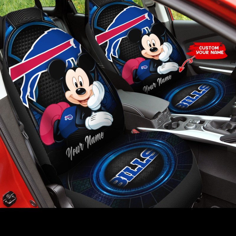 Buffalo Bills Personalized Car Seat Covers