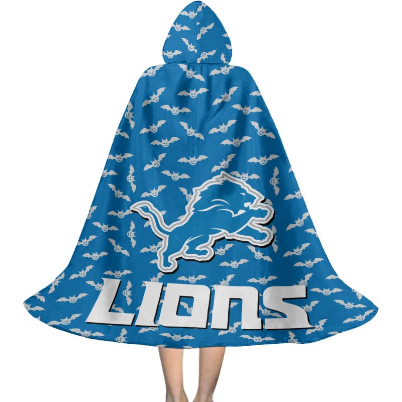 Detroit Lions Halloween Cloak - Back View