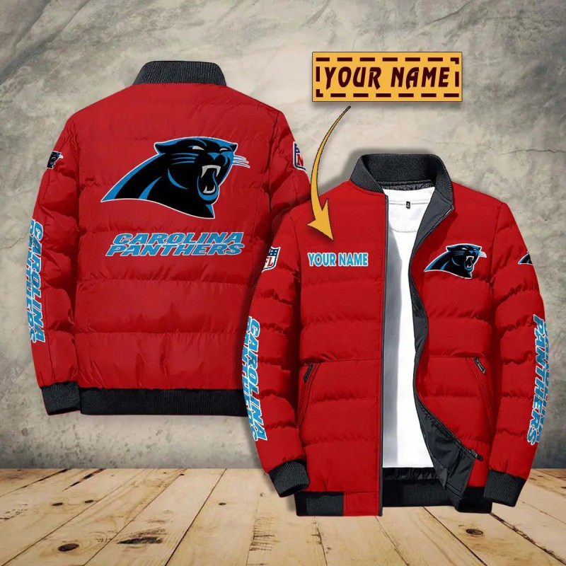 Carolina Panthers Puffer Jacket 4
