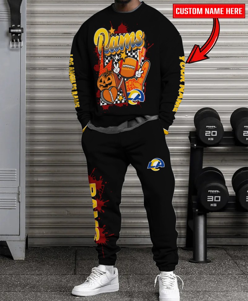 Los Angeles Rams Sweatshirt and Sweatpants Set