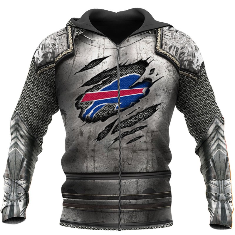 Buffalo Bills All Over Printed Sweater Front View