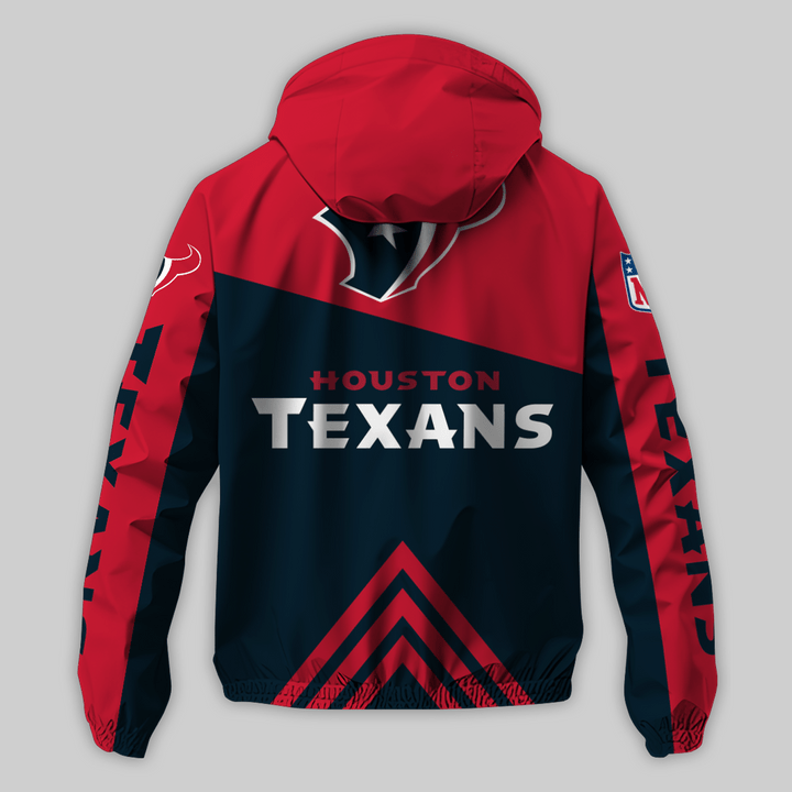Houston Texans Outdoor Jacket Close-Up