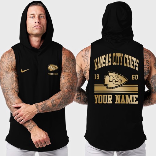 Kansas City Chiefs Men's Workout Hooded Tank Top