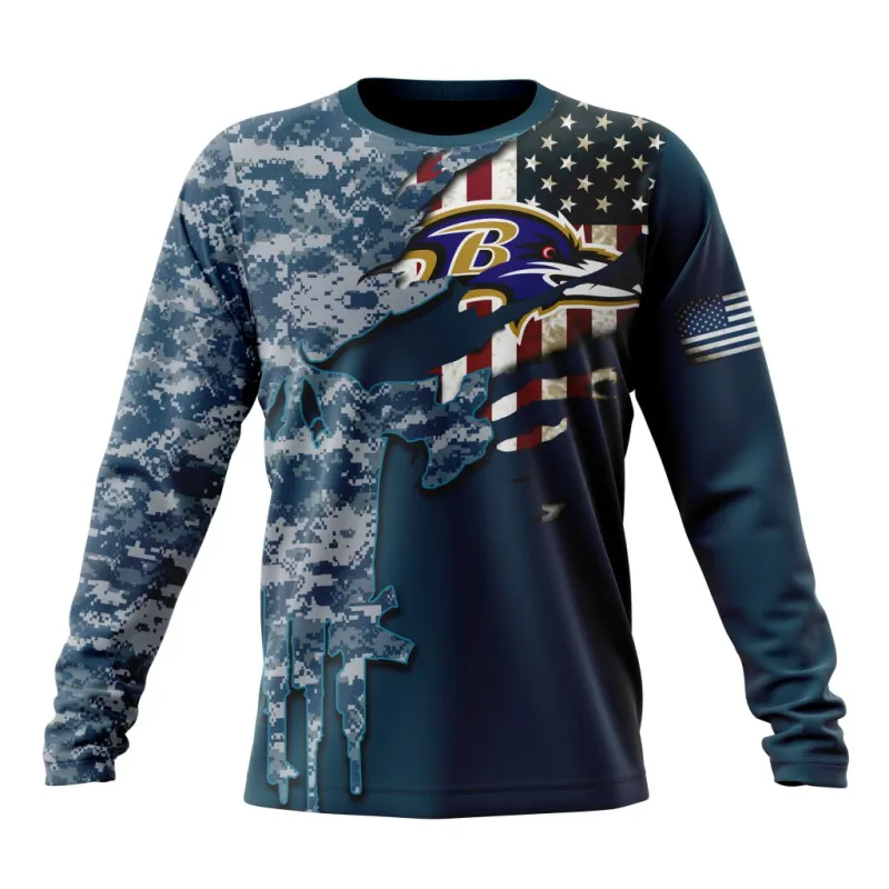 Baltimore Ravens Long Sleeve Front
