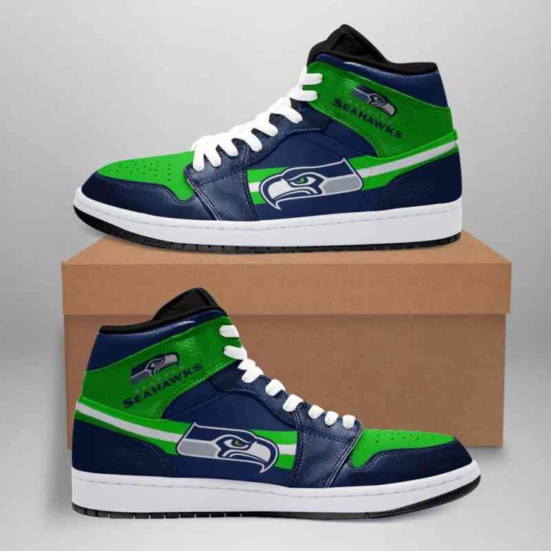 Seattle Seahawks VM Jshoes Back View