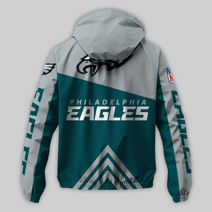 Eagles Jacket Back View
