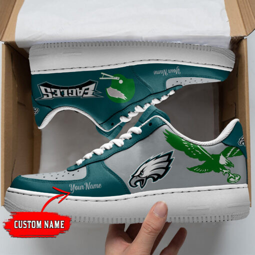 Philadelphia Eagles Personalized AF1 Shoes