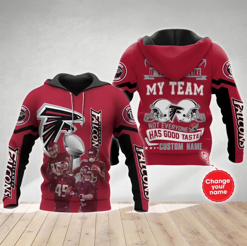 Atlanta Falcons Personalized Ugly Christmas Sweater