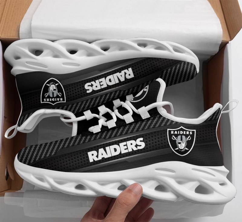 Las Vegas Raiders Yezy Running Sneakers