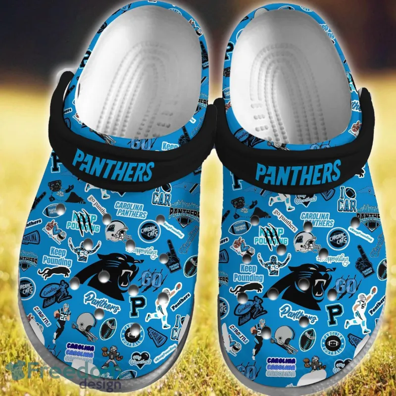 Carolina Panthers Clogs Shoes