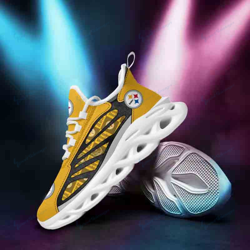 Pittsburgh Steelers Sneakers Back View