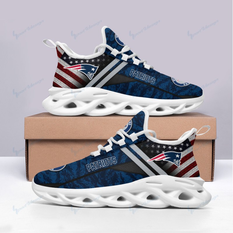 New England Patriots Yezy Running Sneakers