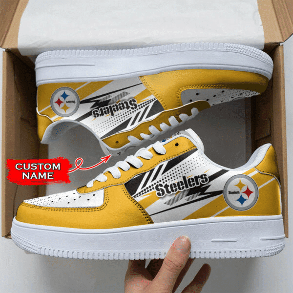 Pittsburgh Steelers NFL Personalized Air Force 1 Shoes