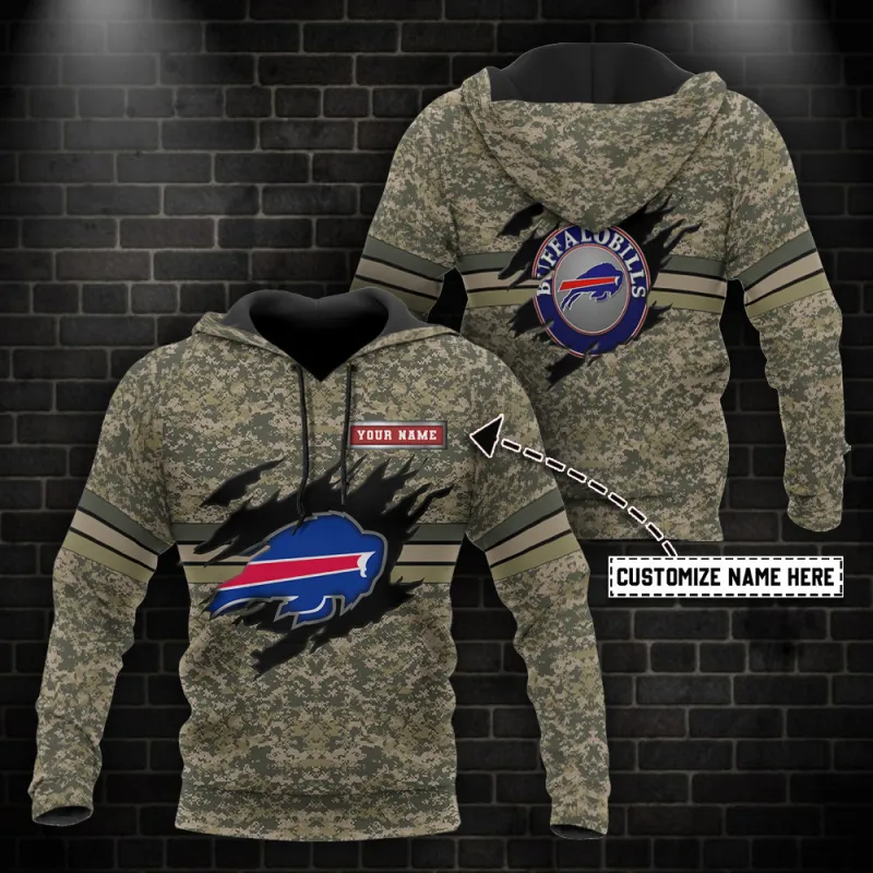 Buffalo Bills Personalized Hoodie