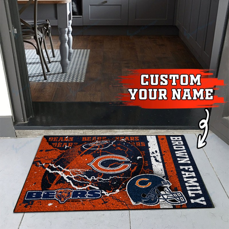 Customized Chicago Bears Doormat